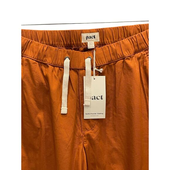 Pact Women's Organic Cotton Daily Twill Pant Sz:L NWT - Picture 2 of 9